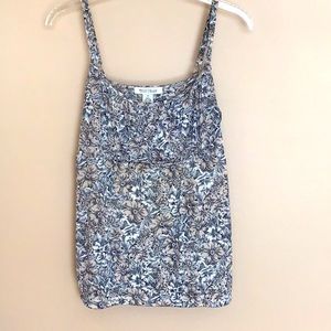 Multi-colored tank with adjustable straps
